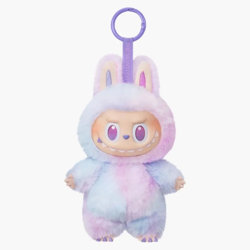 Pop Mart The Monsters Big Into Energy Luck Labubu Plush Pendant Keychain